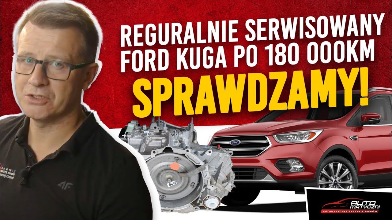 Skrzynia biegów 6f35 z Ford Kuga. Kapitalny remont pomimo  regularnej wyniany oleju i serwisów.