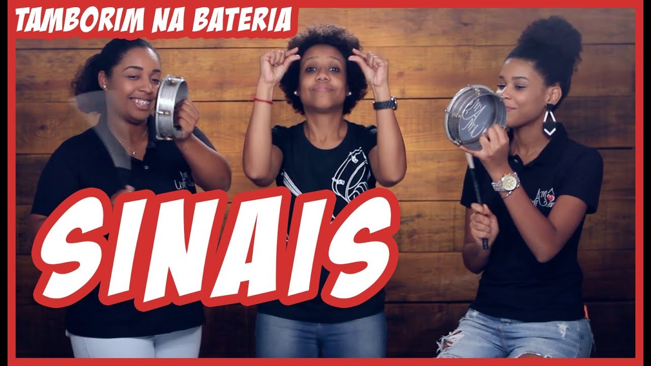 Sinais - Tamborim na bateria