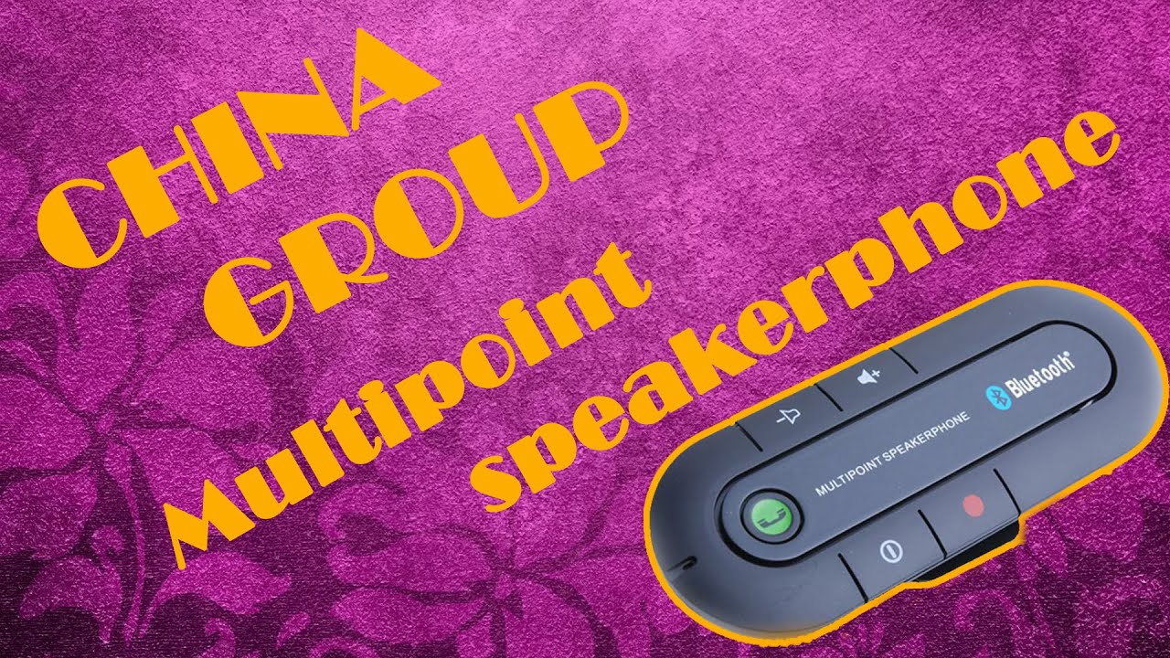 Громкая связь для автомобиля Bluetooth Multipoint Speakerphone Handsfree  Car Kit