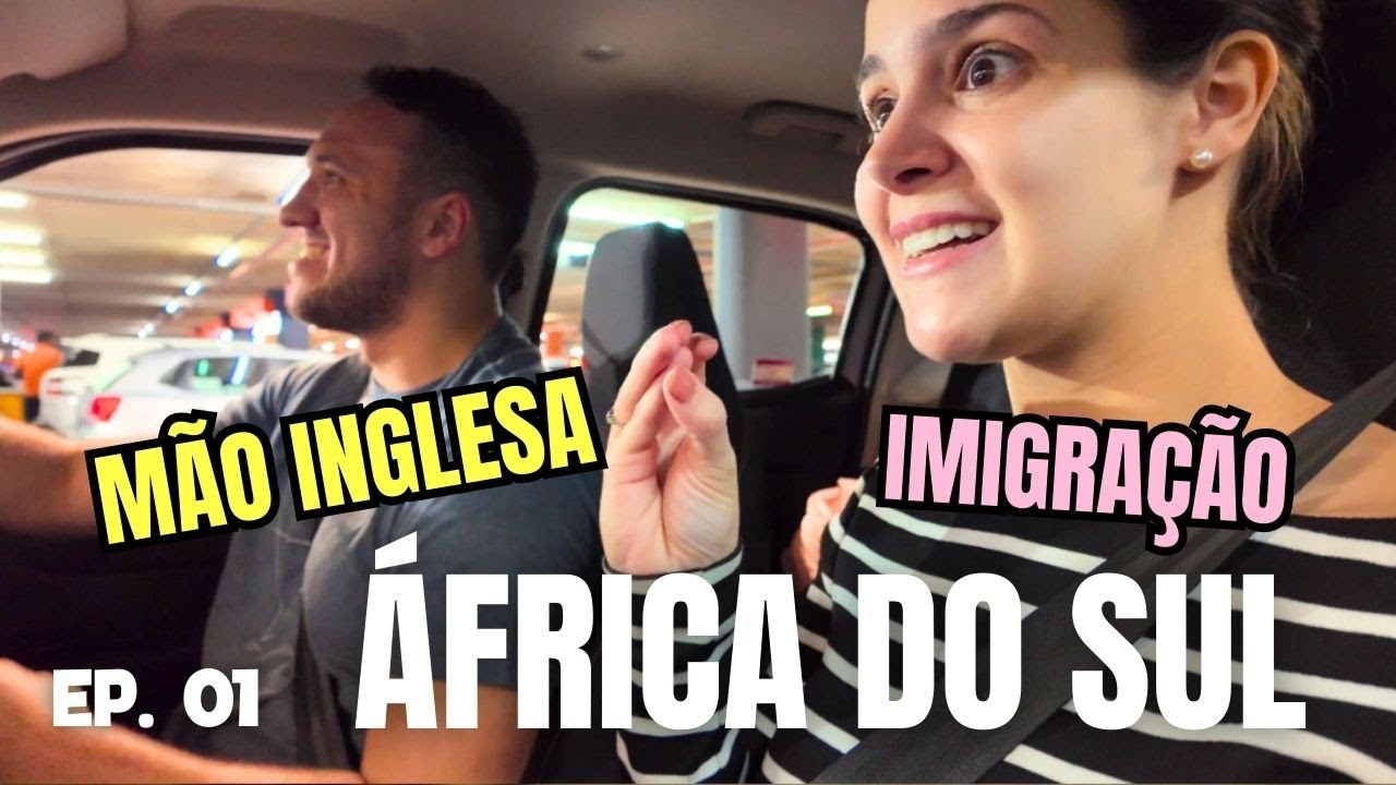 PRIMEIRA VEZ NA ÁFRICA DO SUL 🇿🇦 Como é a imigração e dirigir na mão inglesa