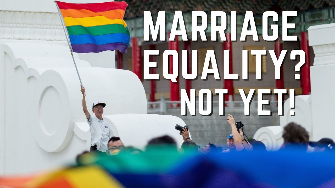 Taiwan's same-sex marriage is different from marriage