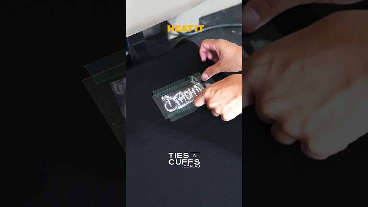 Metflex Label Patch &ndash; Stick it. Heat it. Own it. 🔥 #heattransfer  #MetflexPatches #tiesncuffs
