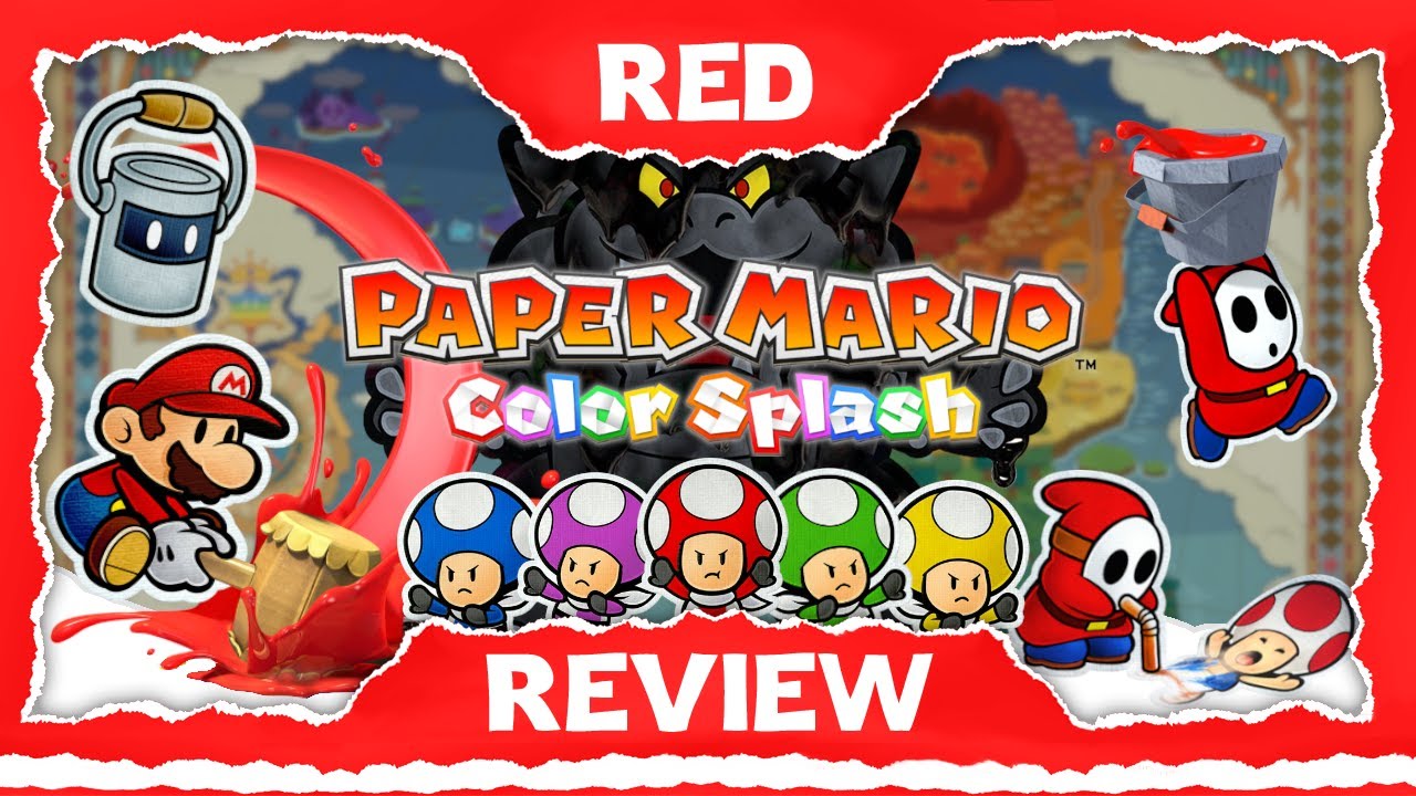 Paper Mario Color Splash After the Dust has Settled | Red Review
