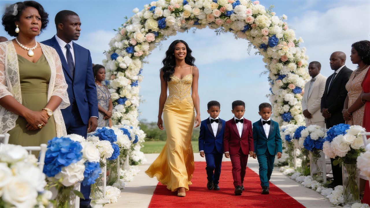 His Family Invited His Ex-Wife To Humiliate Her—She Came With Triplets And Ruined The Wedding
