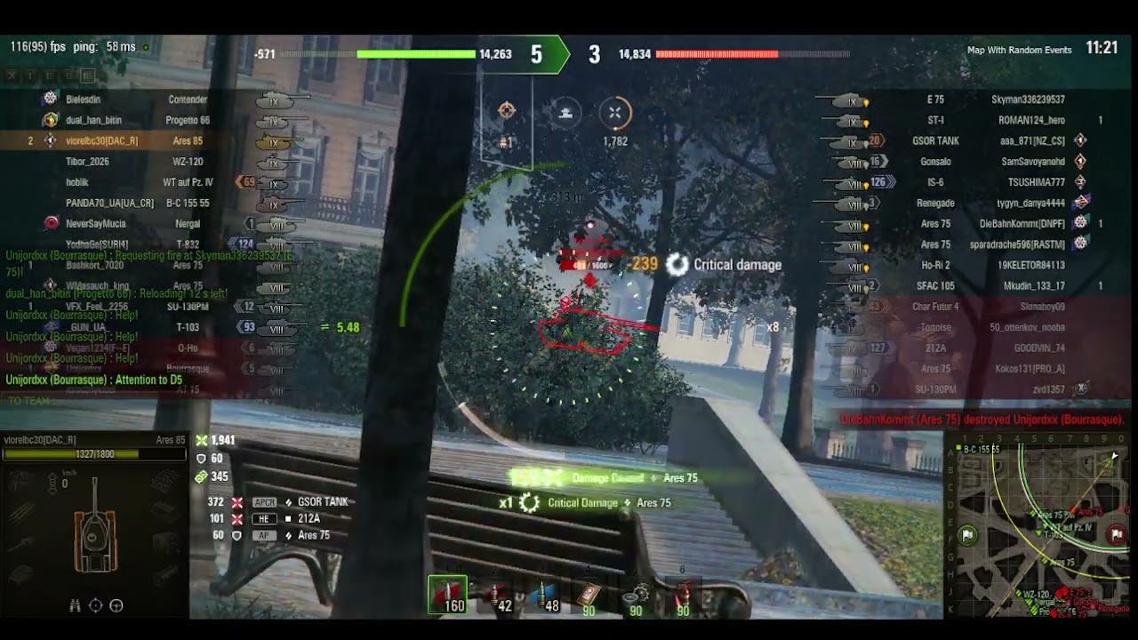 World Of Tanks--Ares 85