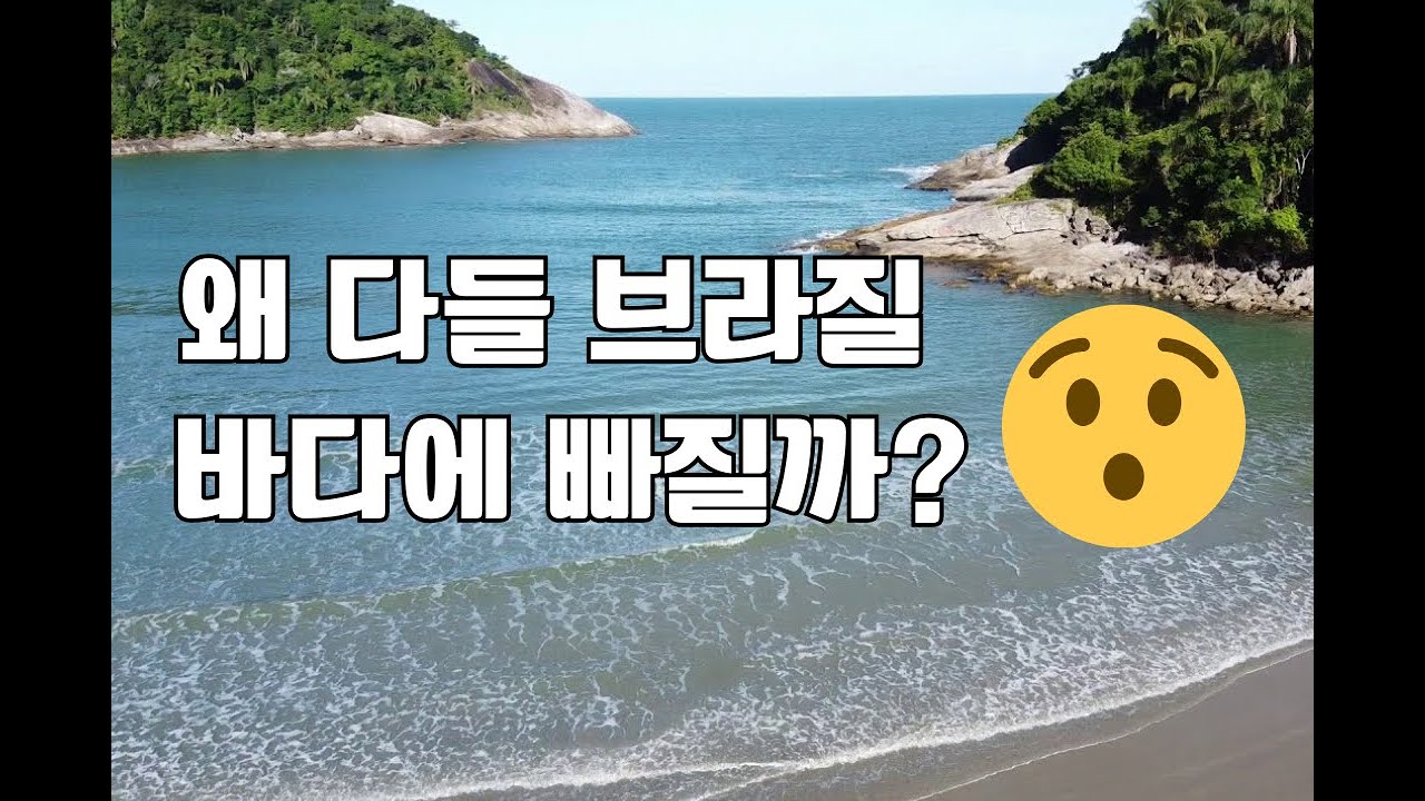한국과 완전히 다른 브라질 바다… 새벽부터 가봤습니다 🇧🇷🌊
