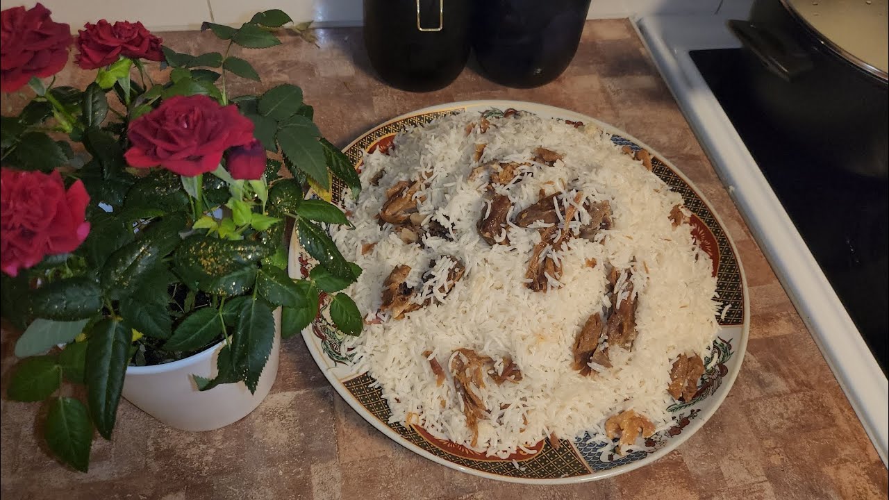 قدید یا لاندی پلو  landi palaw