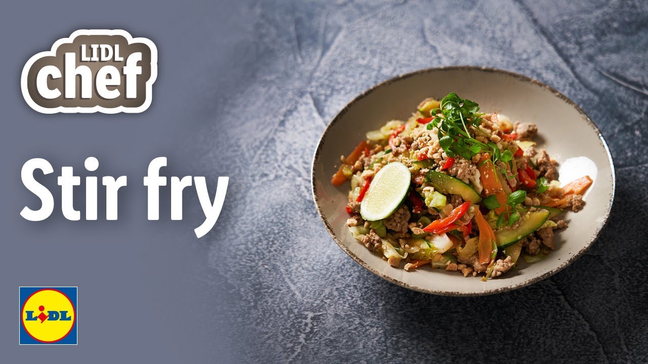 LIDL CHEF - Stir fry s mljevenom svinjetinom i povrćem I Lidl Hrvatska