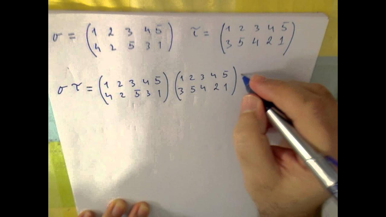 Groups of Permutations