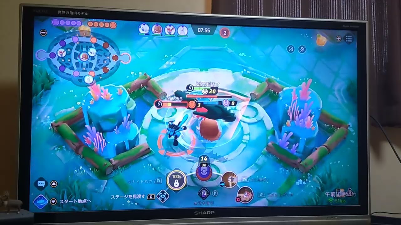 ポケモンユナイトプレイ動画