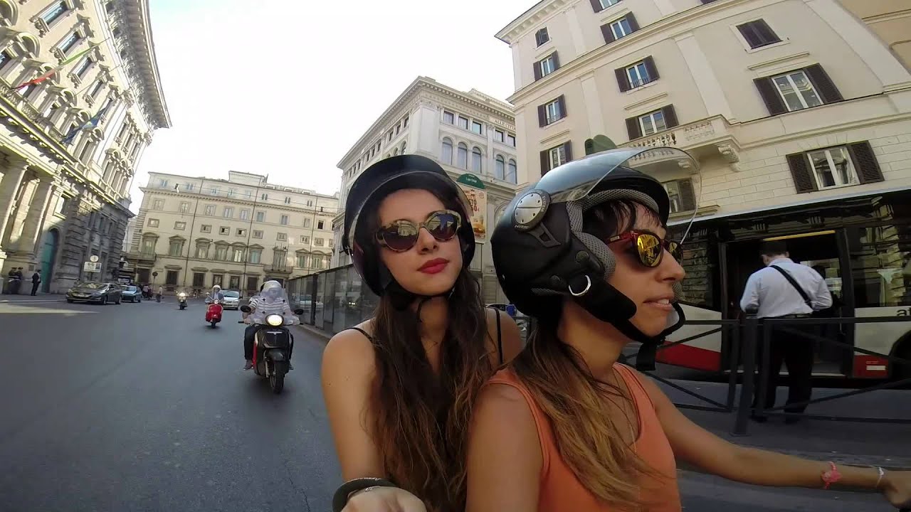 Rome with Vespa // Gopro hero 3+
