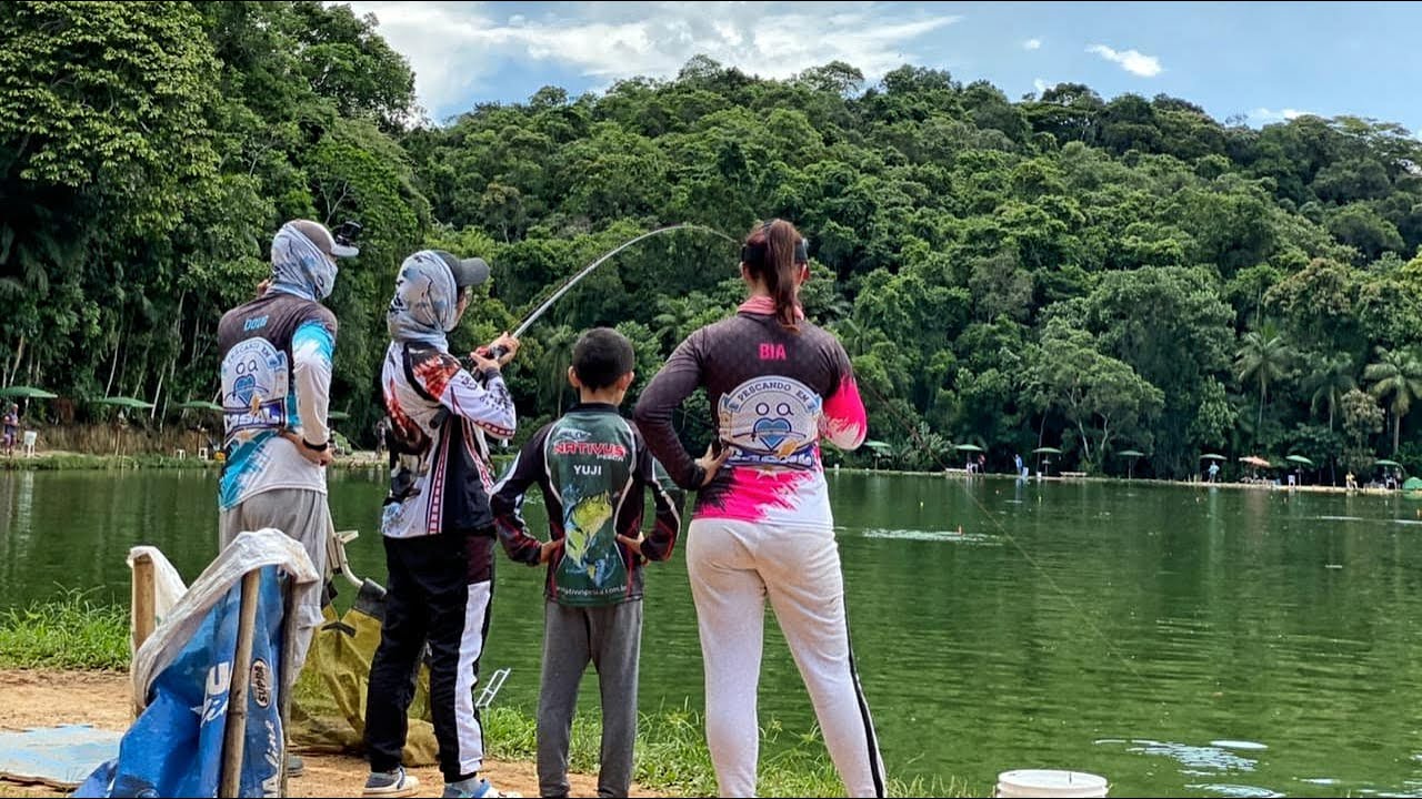 PESCARIA DE TIRAR O FÔLEGO NO PESQUEIRO 3 IRMÃOS!!!!