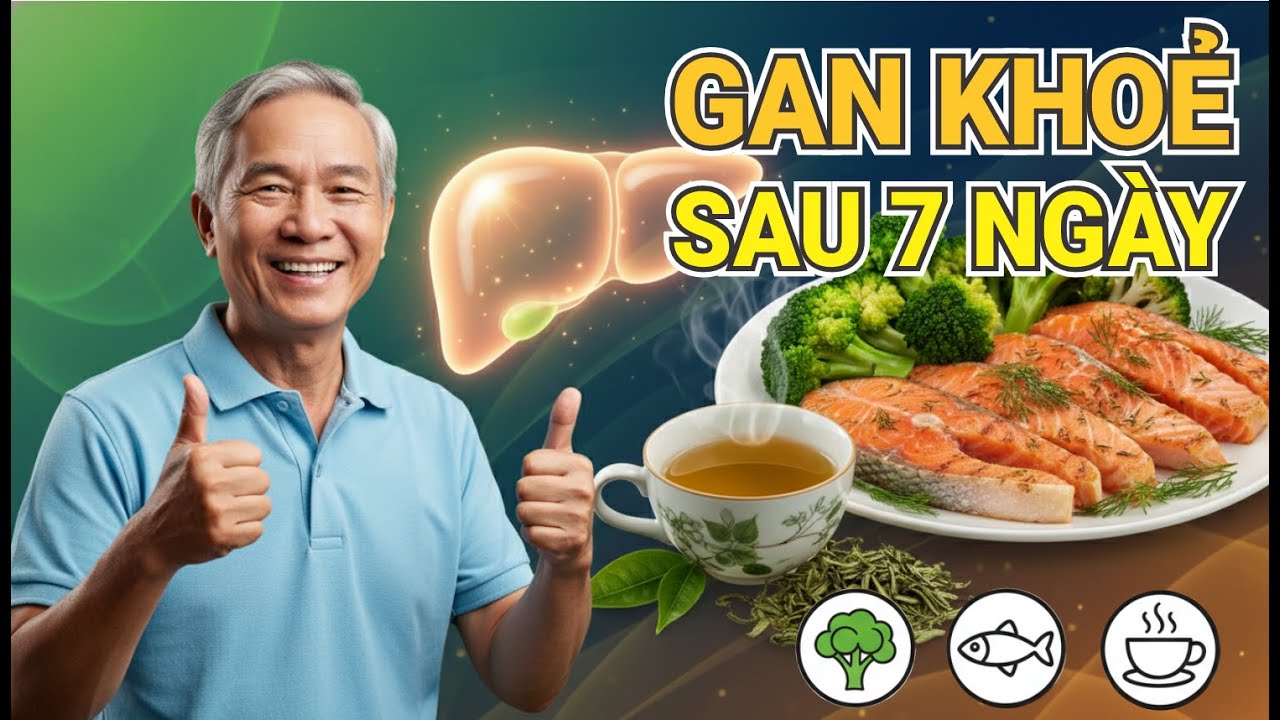 3 Thực Phẩm TỐT CHO GAN Giúp Gan Khỏe Rõ Sau 7 Ngày