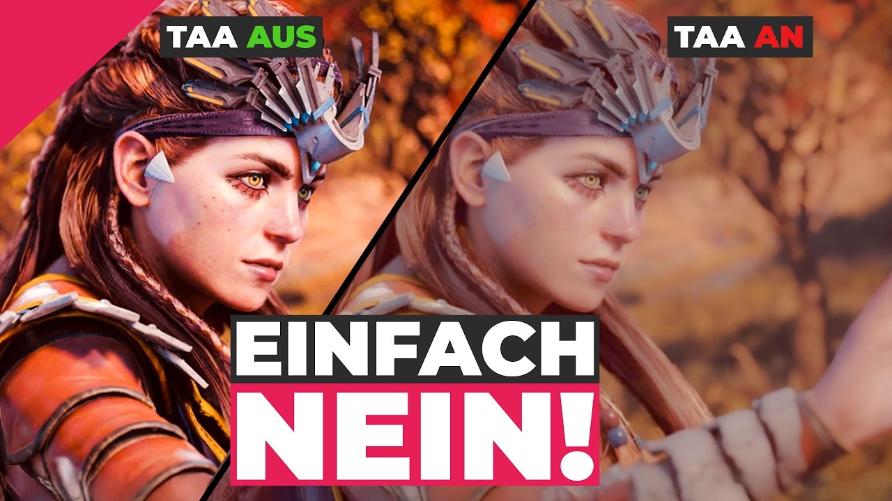 Anti-aliasing ruins gaming! - Why modern games look so blurry