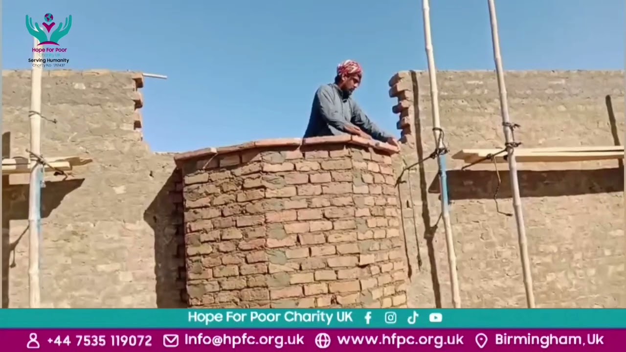 Hope For Poor Charity UK Makki Madani Al Hussaini Masjid Project Update Sindh 🇵🇰 10/03/26