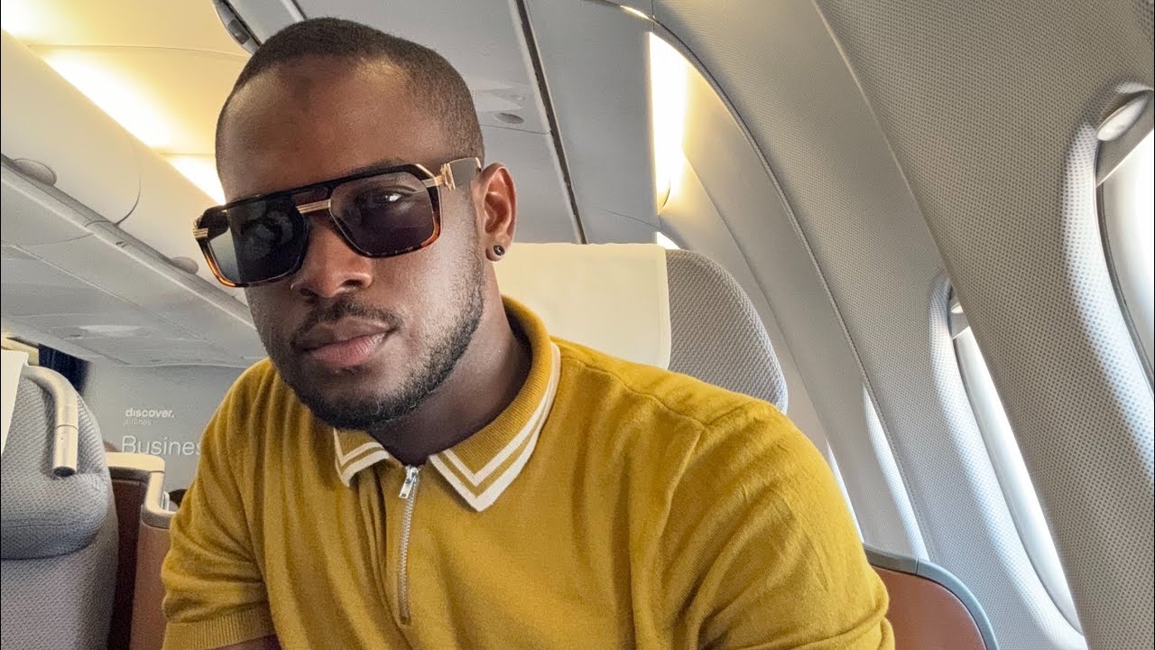 Discover Airlines Business class flight from Zanzibar Tanzania to Frankfurt Germany 🇩🇪