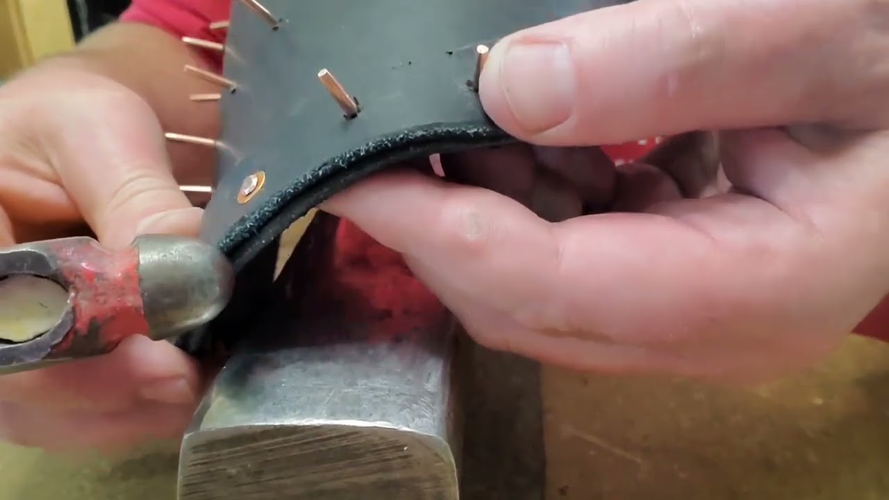 ASMR armor building- chainmail and leather bracers