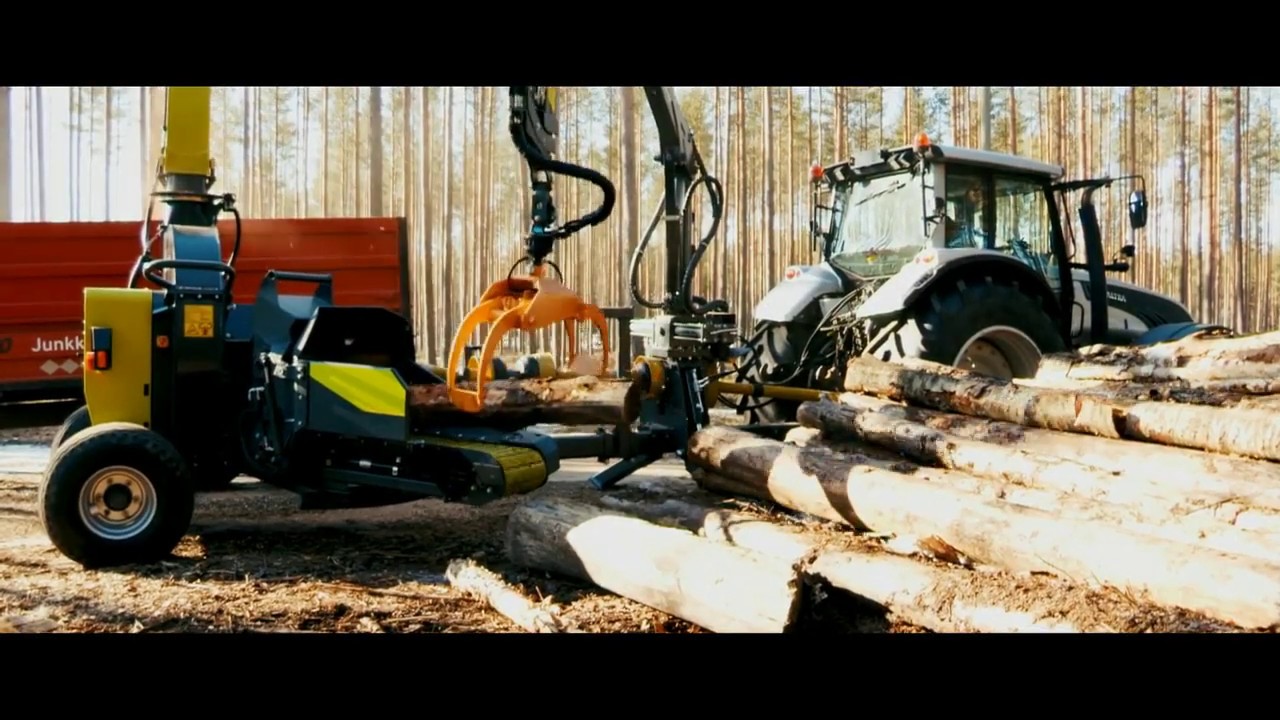 Déchiqueteuse Junkkari HJ 500 Chipper | Industries Renaud Gravel