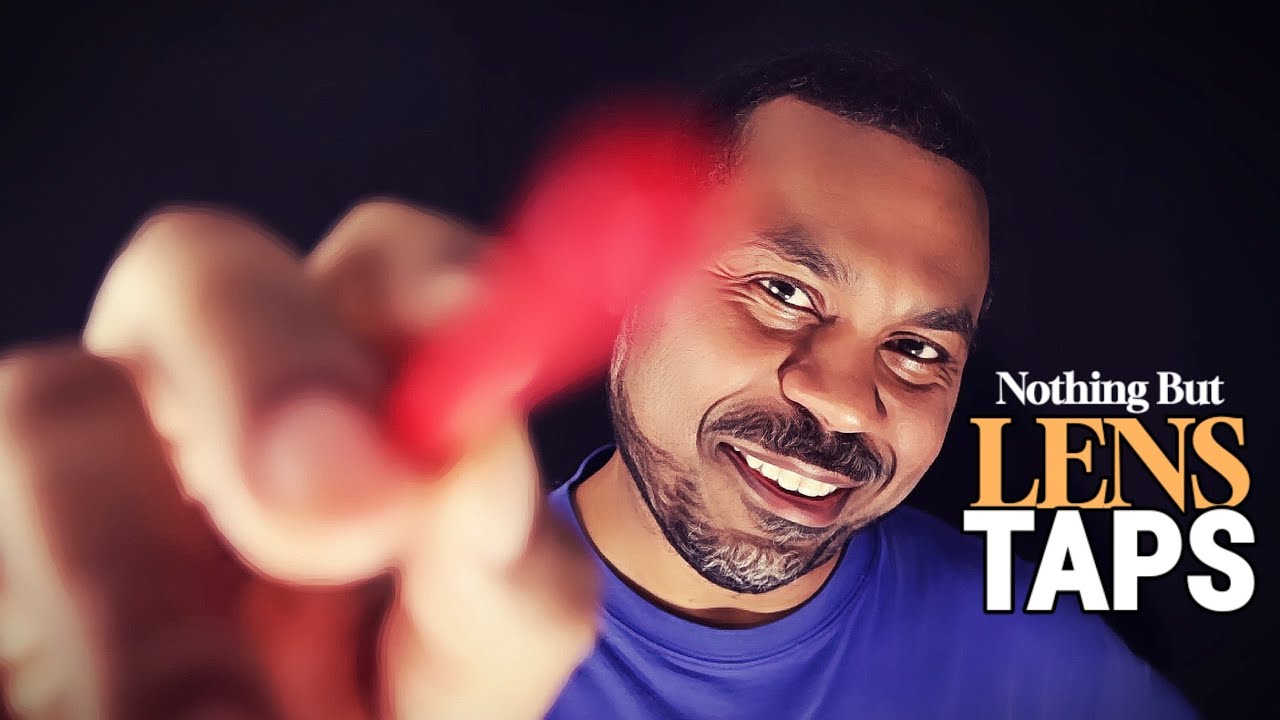 ASMR Camera Lens Tapping | Excessive Smiling | Visual Triggers