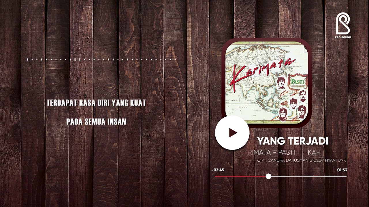 Karimata - Yang Terjadi (Album Pasti) | Official Lyric Video