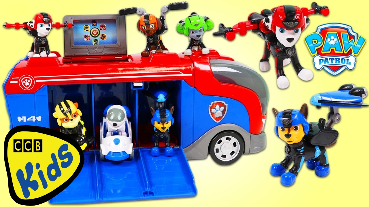 PAW PATROL Mission Cruiser Playset with Mission Pups Action Figure & Surprise Toys! | CCB