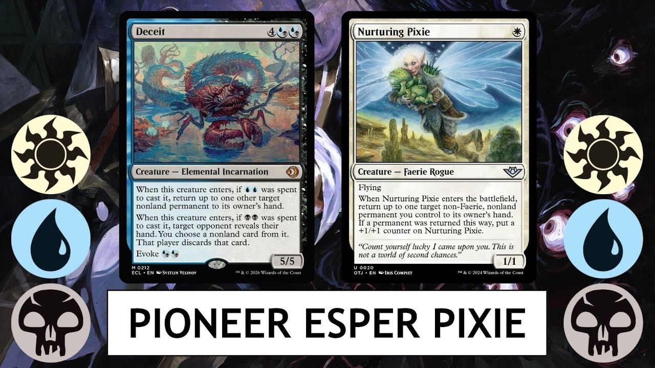 MTG Pioneer Esper Pixie - We're At The Jam Deceit Into Every Deck Stage Of Proceedings