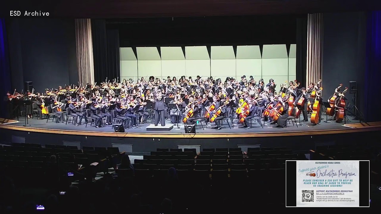 Heatherwood Middle School Winter Orchestra Concert
