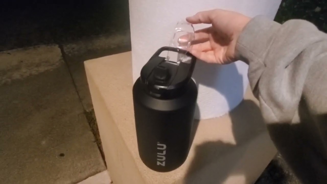 Honest Review of Zulu 64 oz Water Bottle