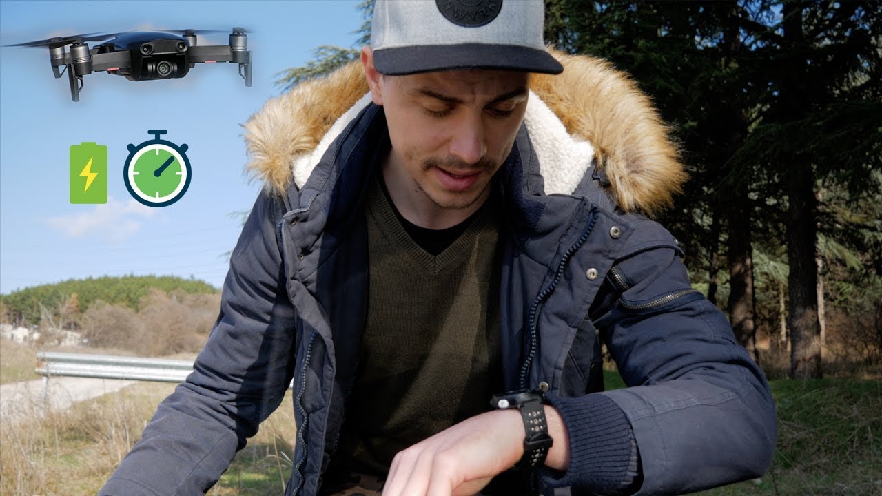 DJI MAVIC AIR - HOW LONG DOES IT REALLY LAST? (BATTERY TEST)