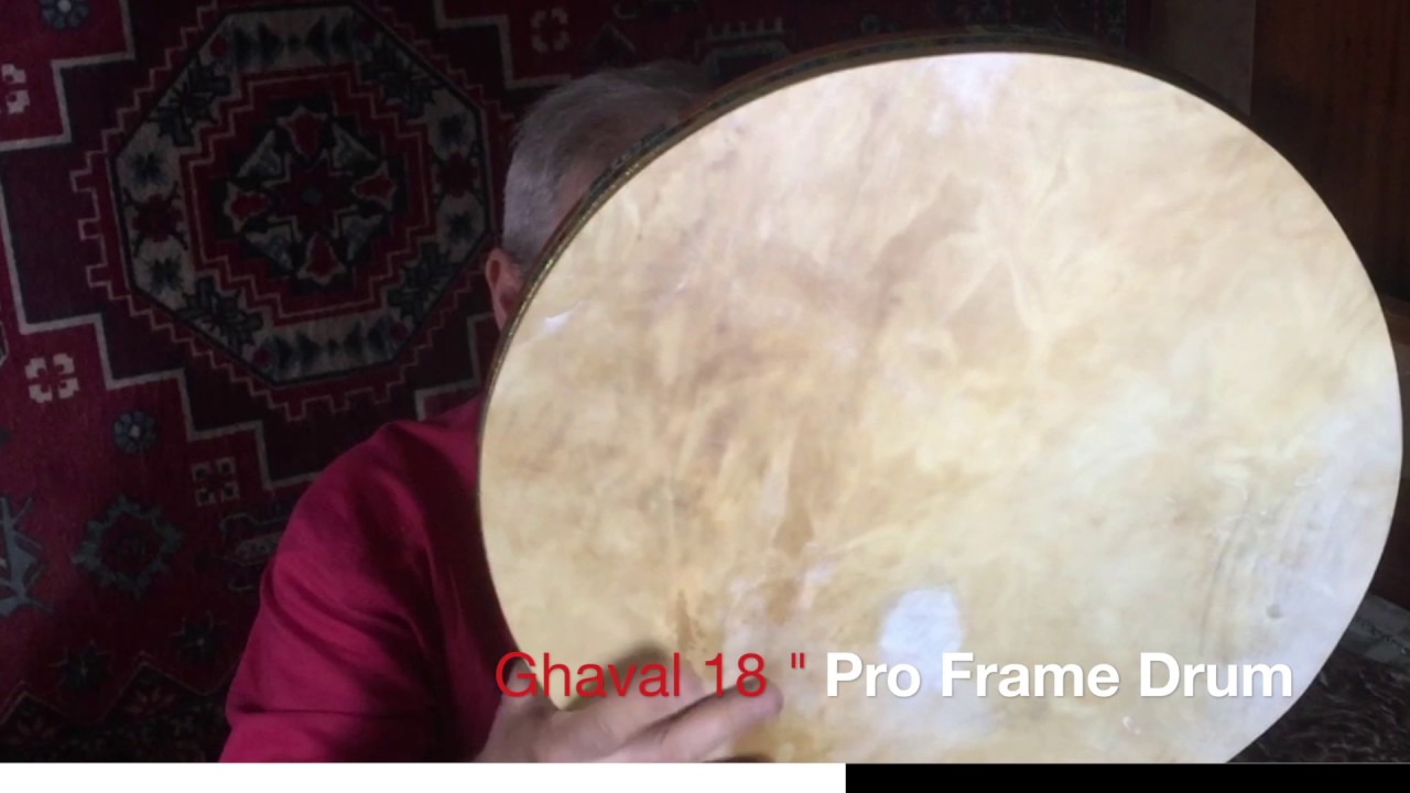 Ghaval 18 inches Pro Frame Drum - EthnicTune.com - Sound Preview