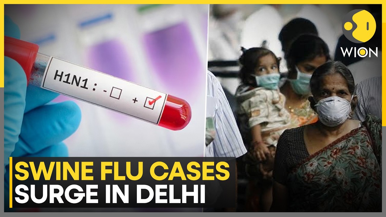Swine Flu Cases Surge In Delhi: H1N1 Cases Rise Nearly Sixfold, Over 1,300 Reported