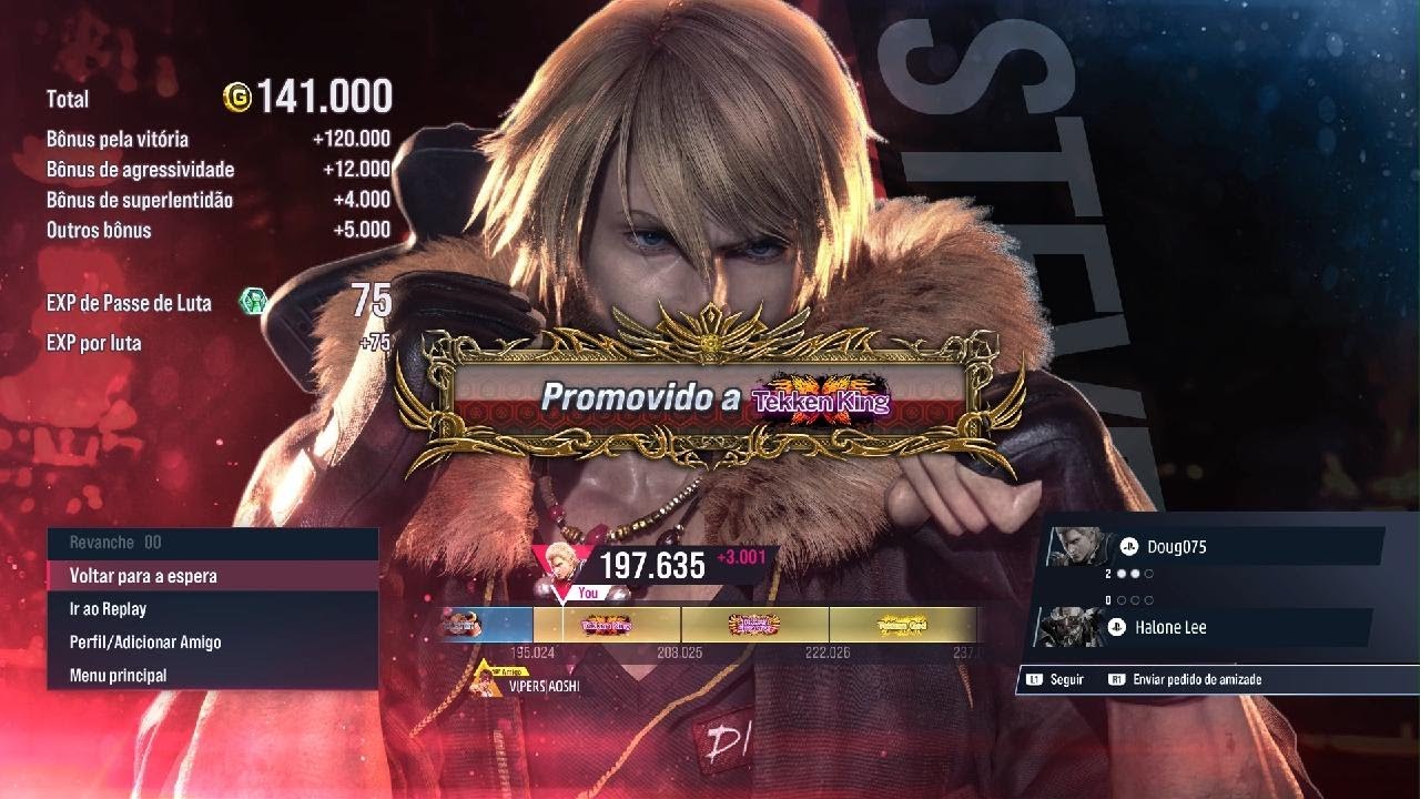 Steve fox tekken king ranking!!! Tekken 8