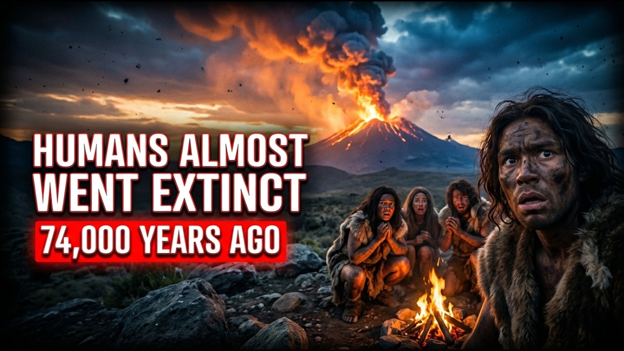 Why Did Humans Almost Go Extinct 74,000 Years Ago? History for Sleep