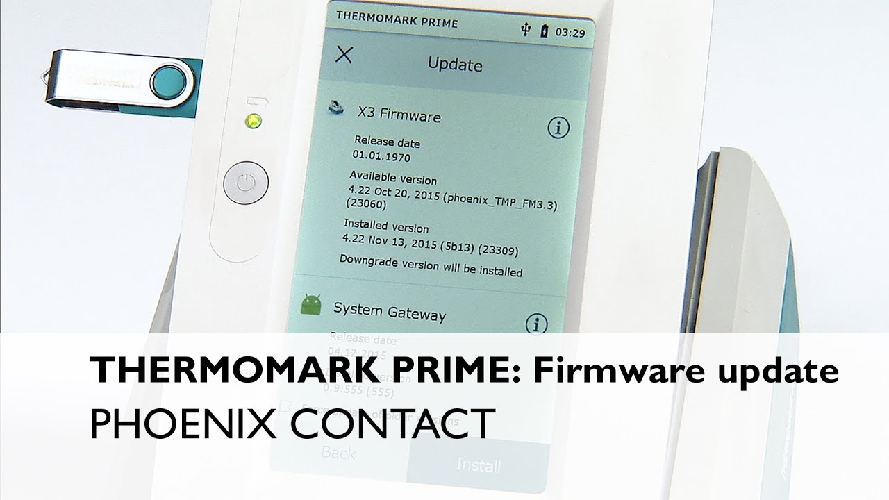 THERMOMARK PRIME – Firmware update