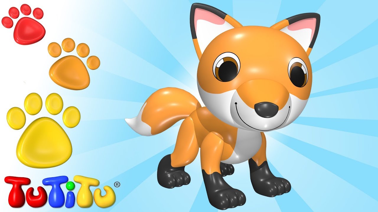 TuTiTu Animals Toy Collection 🦊 Fox and friends 🌻 Fun and Educational Toy Building for Toddlers