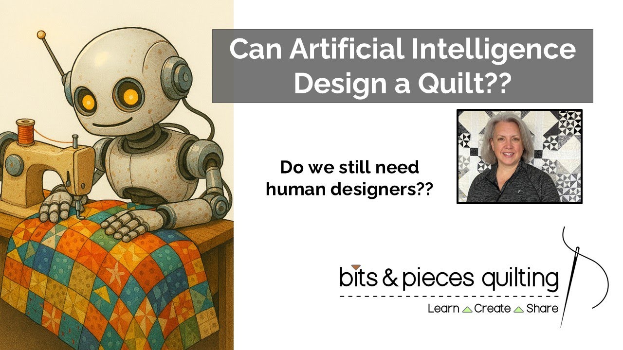 Can Artificial Intelligence Design a Quilt??  Do we still need human designers? Will this work?