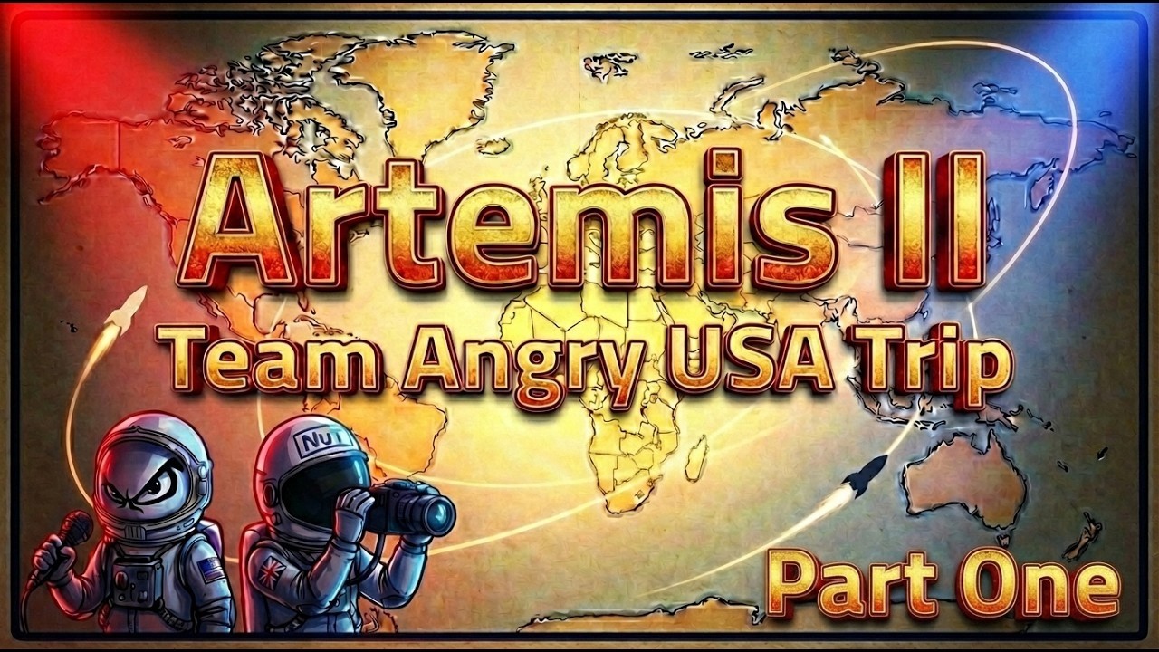 Angry and ASN's EXCELLENT ADVENTURE at Cape Canaveral!