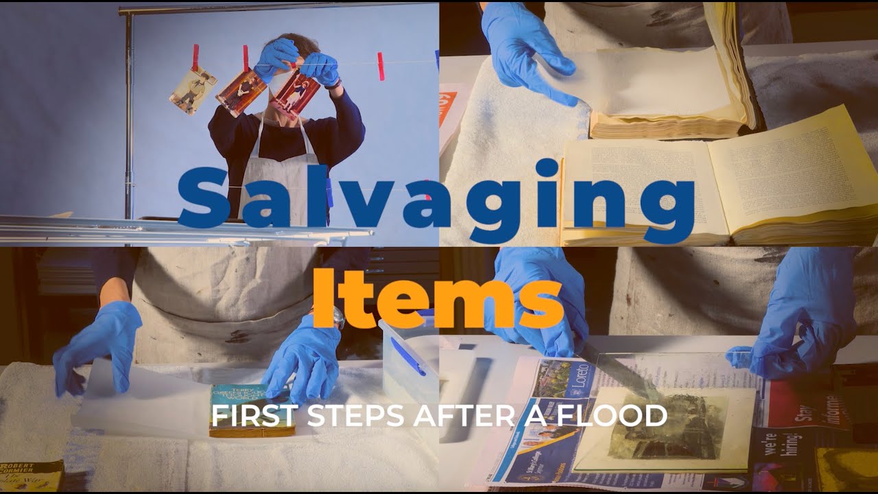 Salvaging Items: First steps after a flood