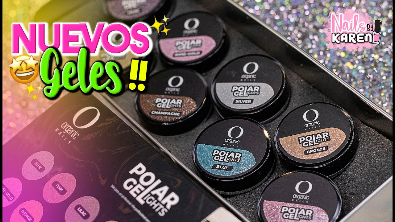 PROBE NUEVOS Glitters  - POLAR LIGHT GEL | SUPER BRILLANTES - Organic Nails
