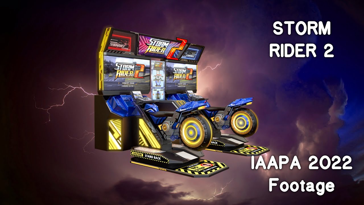 Storm Rider 2 by Wahlap/Sega [IAAPA 2022]