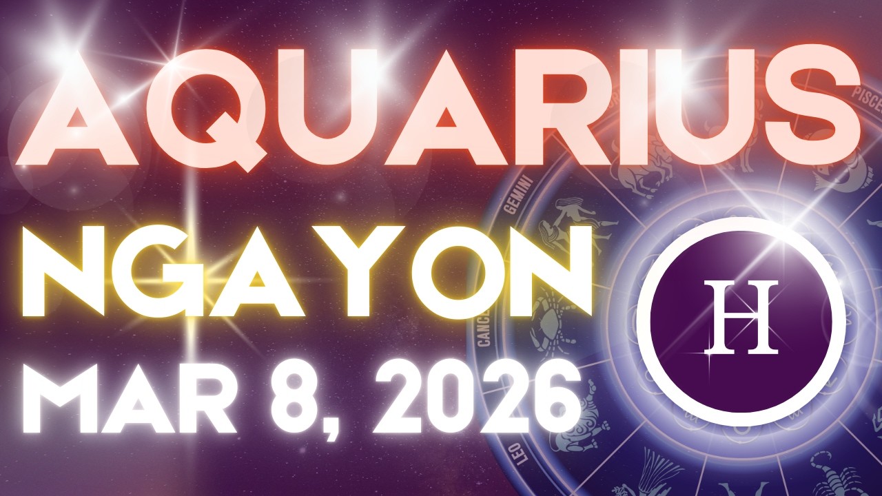 AQUARIUS Horoscope Ngayong Araw MARCH 8, 2026 Tagalog Horoscope Gabay Kapalaran