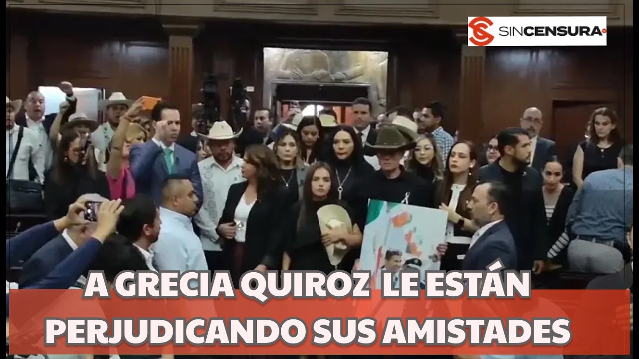 GRECIA QUIROZ NO tiene CARISMA de CARLOS MANZO y el MOV. DEL SOMBRERO se ESTÁ MURIENDO de INANICIÓN