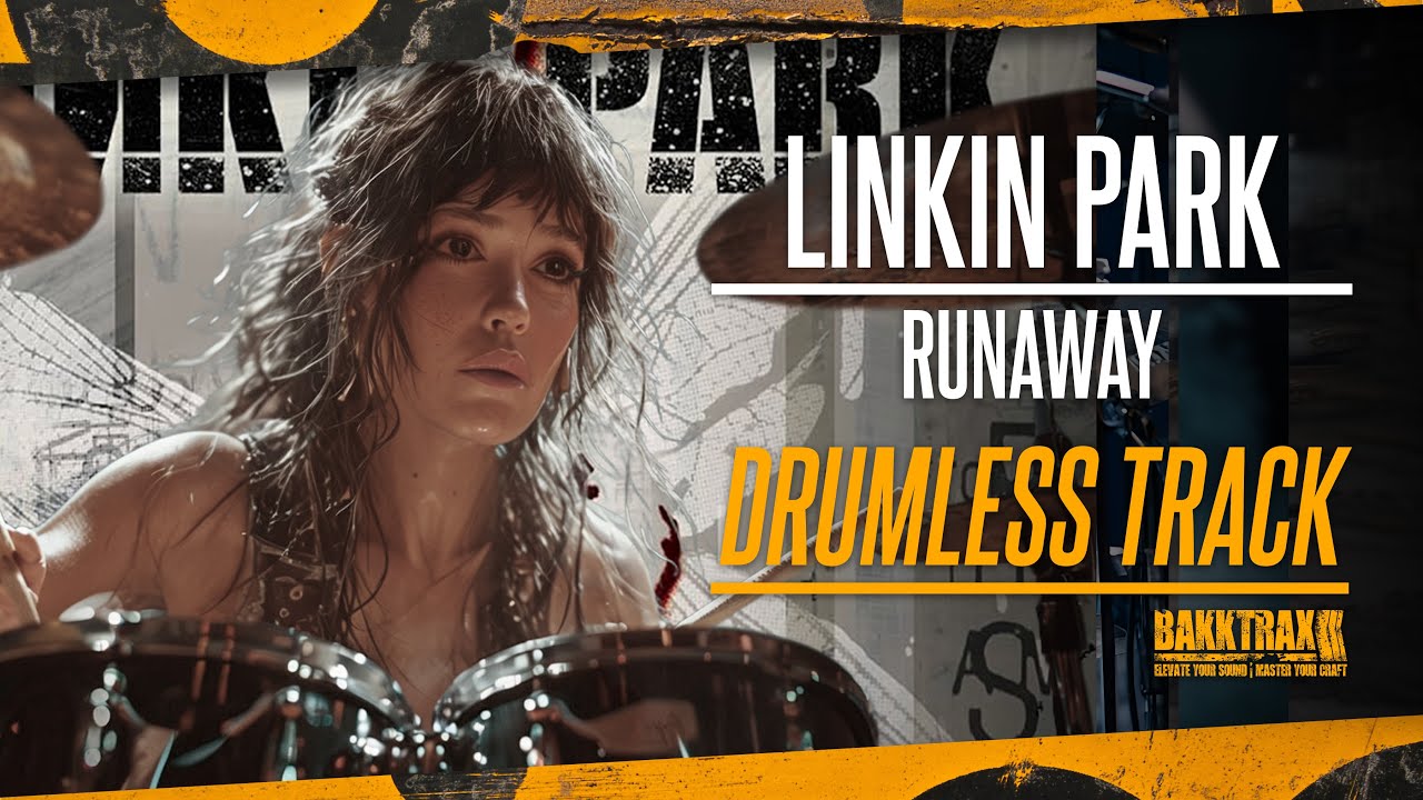 Linkin Park - Runaway (Drumless) NO DRUMS - With Fill Intro