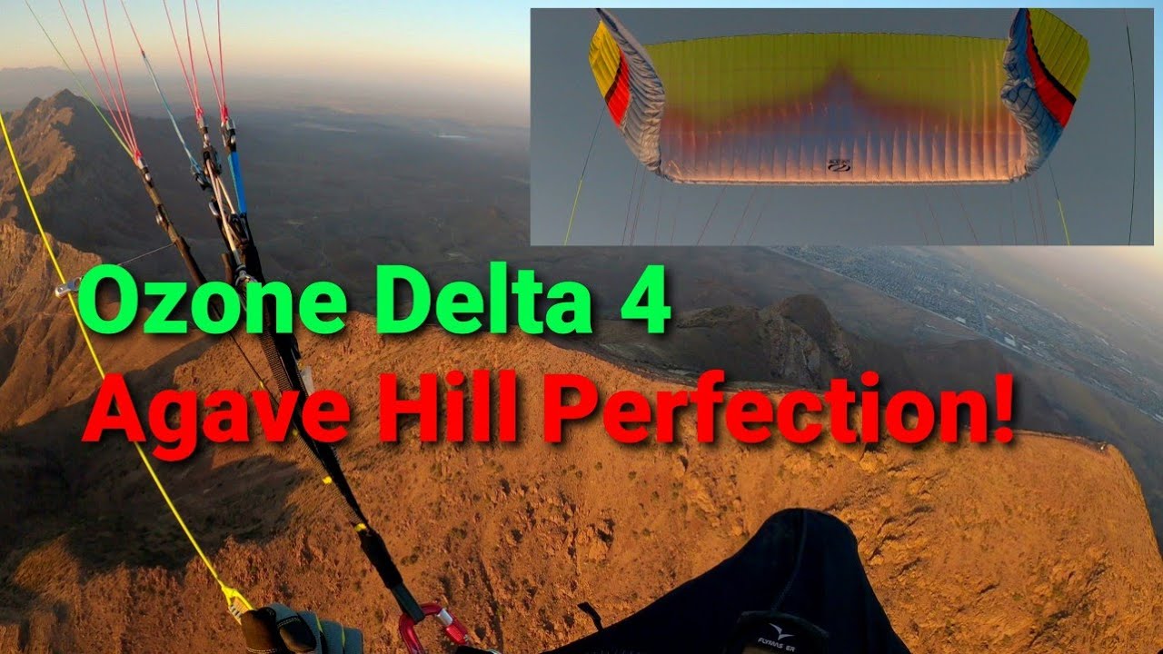 Ozone Delta 4 - Perfect Conditions at Agave Hill