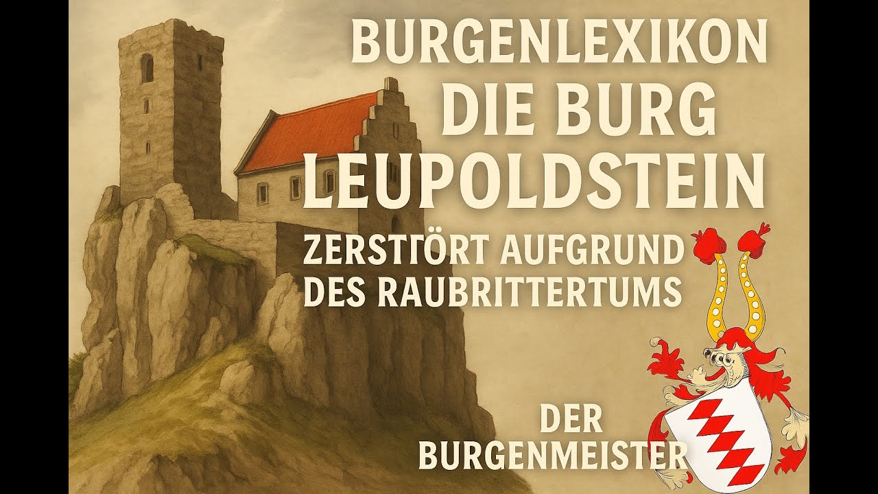 Burgenlexikon Fränkische Schweiz - Burg Leupoldstein - Raubritterburg vergessen und geheimnisvoll