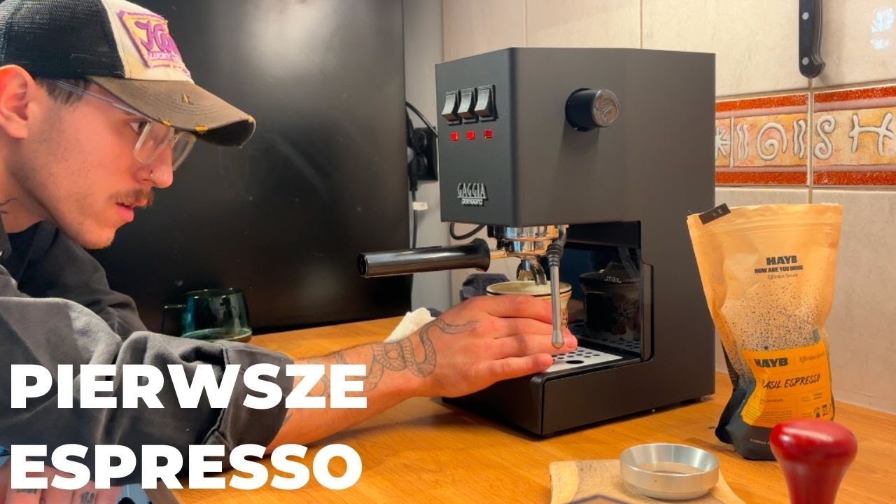 kupilem express kolbowy Gaggia Classic! pierwsze wrażenia