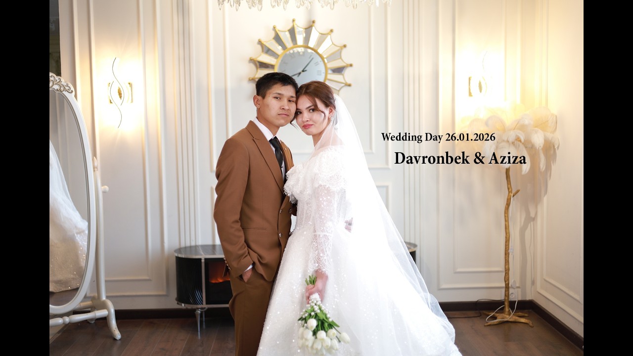 Davronbek & Aziza Nikoh to'yi res. ALTYN ASYR