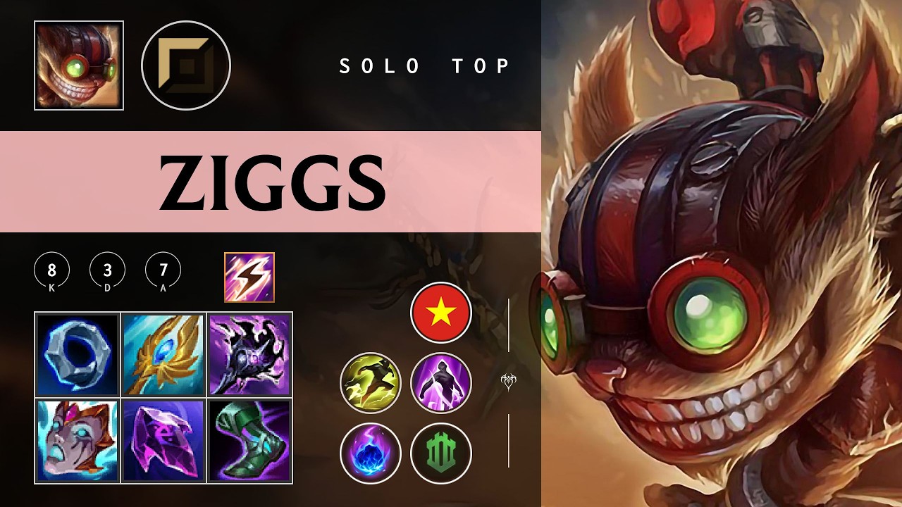 Ziggs Top vs Shen - VN  Patch 26.03
