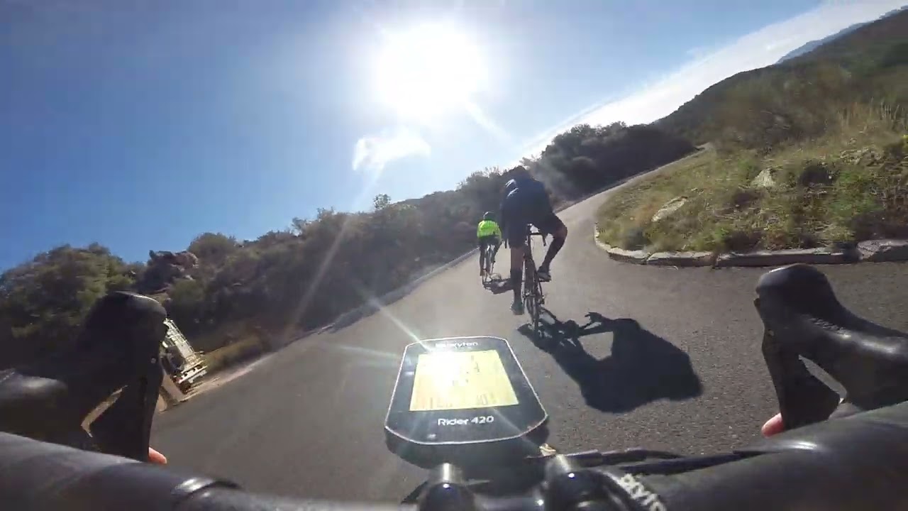 Descente de Bélesta avec Guillaume et Philippe
