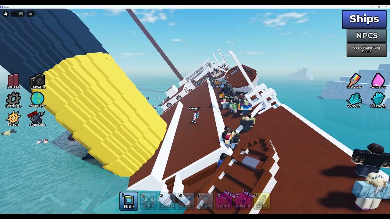 This is the TITANIC disaster